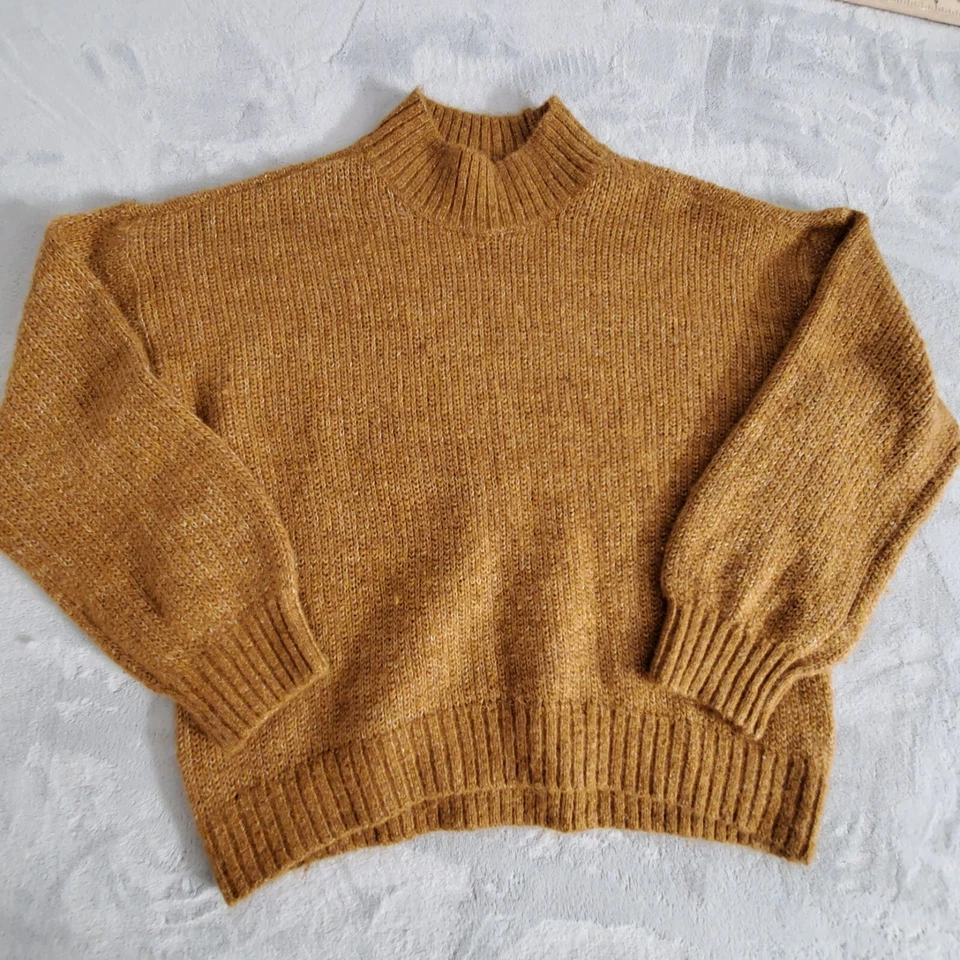 Old Navy Girls L 10-12 Preppy Old Money silencioso mezcla de lana de lujo Academia Foto 2 de 4