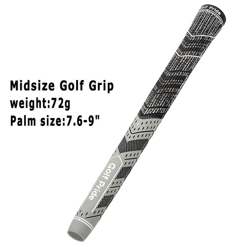 High Quality Standard or Midsize Semi-Cotton-Thread-Reinforced Rubber Golf Grip - Picture 8 of 16