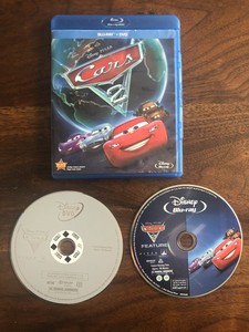 Cars 2 Disney Pixar Blu Ray Dvd 11 2 Disc Set Ebay