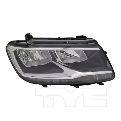 TYC NSF Right Halogen Headlight For Volkswagen Tiguan w/LED DRL 2018-2021 Models