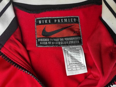 PSV EINDHOVEN 1996-97 TRACK JACKET NIKE HOLLAND SOCCER SIZE XL | eBay