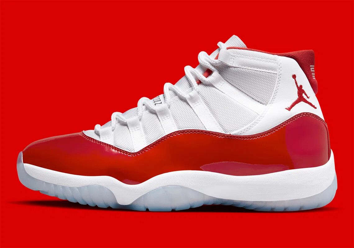 Pre Order Air Jordan 11 XI Cherry white varsity red black CT8012-116 size 8  - 14 | eBay