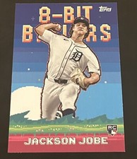 2025 Topps Series 1 Celebration 8-Bit Ballers 8B-22 Jackson Jobe RC Tigers