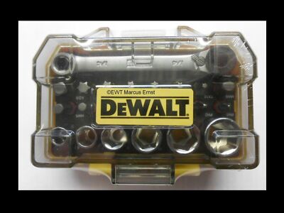 DeWalt DT71516 Bit- u. Ratschen-Set 24-tlg. Stecknüsse & Ratsche DT 71516 