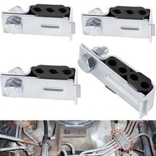 Diesel Fuel Injection Line Clamp Set For 1983-1994 Ford 6.9l 7.3l Idi Engine