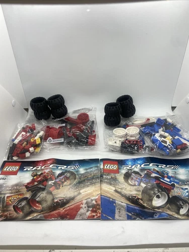 2 LEGO Racers Sets Car Monster Truck New/sealed Bags NO BOX