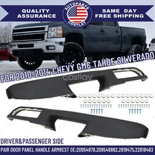 For 2010-14 Chevy GMC Tahoe Silverado LH+RH Door Panel Handle Armrest Repair