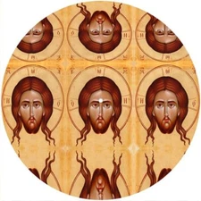 Slipmat Scratch Pad Felt for any 12" Turntable Vinyl LP DJ Record Player JESUS 1