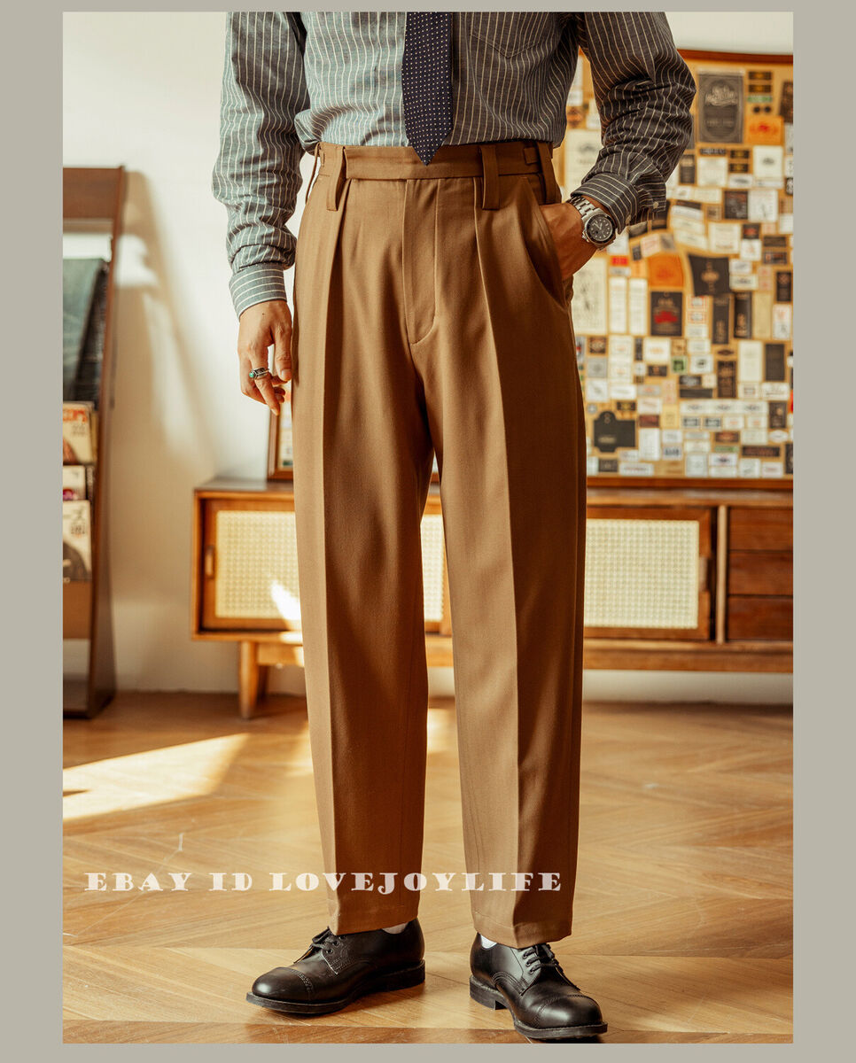 Red Tornado 90S Men's Wool Pants BRITISH Army No2 Dress Red Tornado 90S Men's Wool Pants BRITISH Army No2 Dress