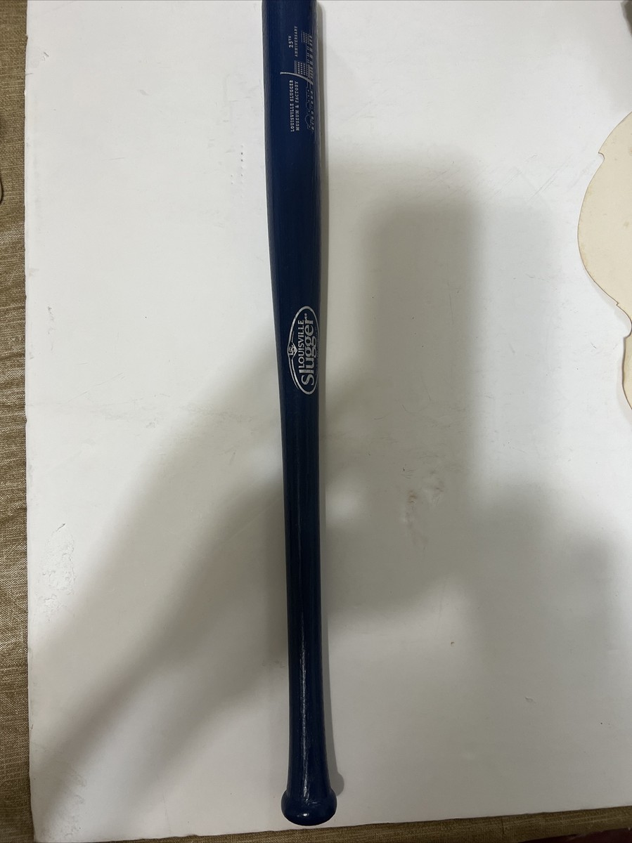 Louisville Slugger Museum & Factory Blue Mini Bat 25th Anniversary