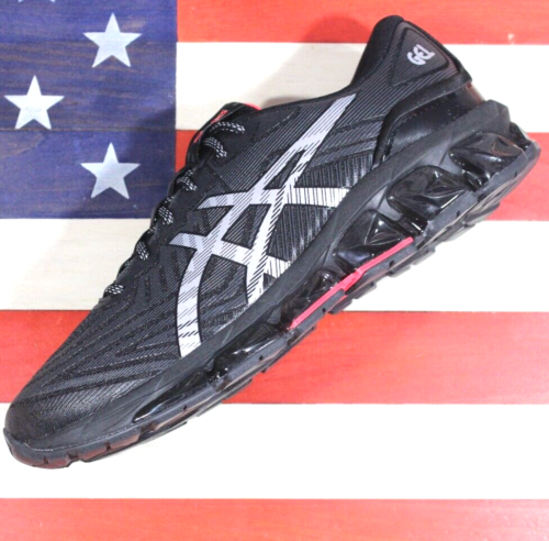 ASICS Gel-Quantum 360 7 VII Black/Cayenne-Red Mens 9 Running Shoe [1201A867-008] - Picture 1 of 9