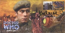 JOHN LEVENE - Doctor Who GENUINE AUTOGRAPHED COVER JOHN LEVENE - Doctor Who GENUINE AUTOGRAPHED COVER