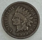 1909 Indian Cent Fine Condition Better Date