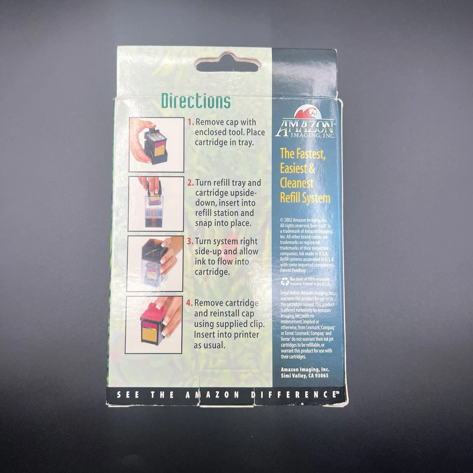 Ever-Last Refill System, Color Ink for Lexmark, Company, Xerox, New Open Box - Image 3 of 4