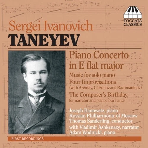 TANEYEV / BANOWETZ / RUSSIAN PHIL / SANDERLING - PIANO CONCERTO & SOLO PIANO - Picture 1 of 1