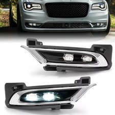 For 2015-2024 2021 Chrysler 300 Led Fog Light Bumper Driving Lamp Right Left For 2015-2024 2021 Chrysler 300 Led Fog Light Bumper Driving Lamp Right Left