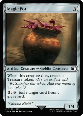 0263 Magic Pot FFV FIN Final Fantasy MTG Card SHIPS NOW