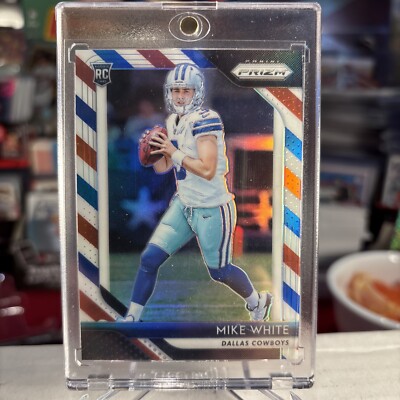 2018 Panini Prizm Mike White RARE Red White & Blue Prizm Rookie RC SSP   MINT