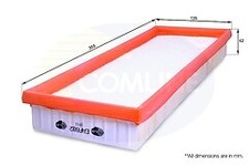 Filtro de aire para Mercedes-Benz CLK 02->10, CLS 05->10, Clase E 02->09, Clase G