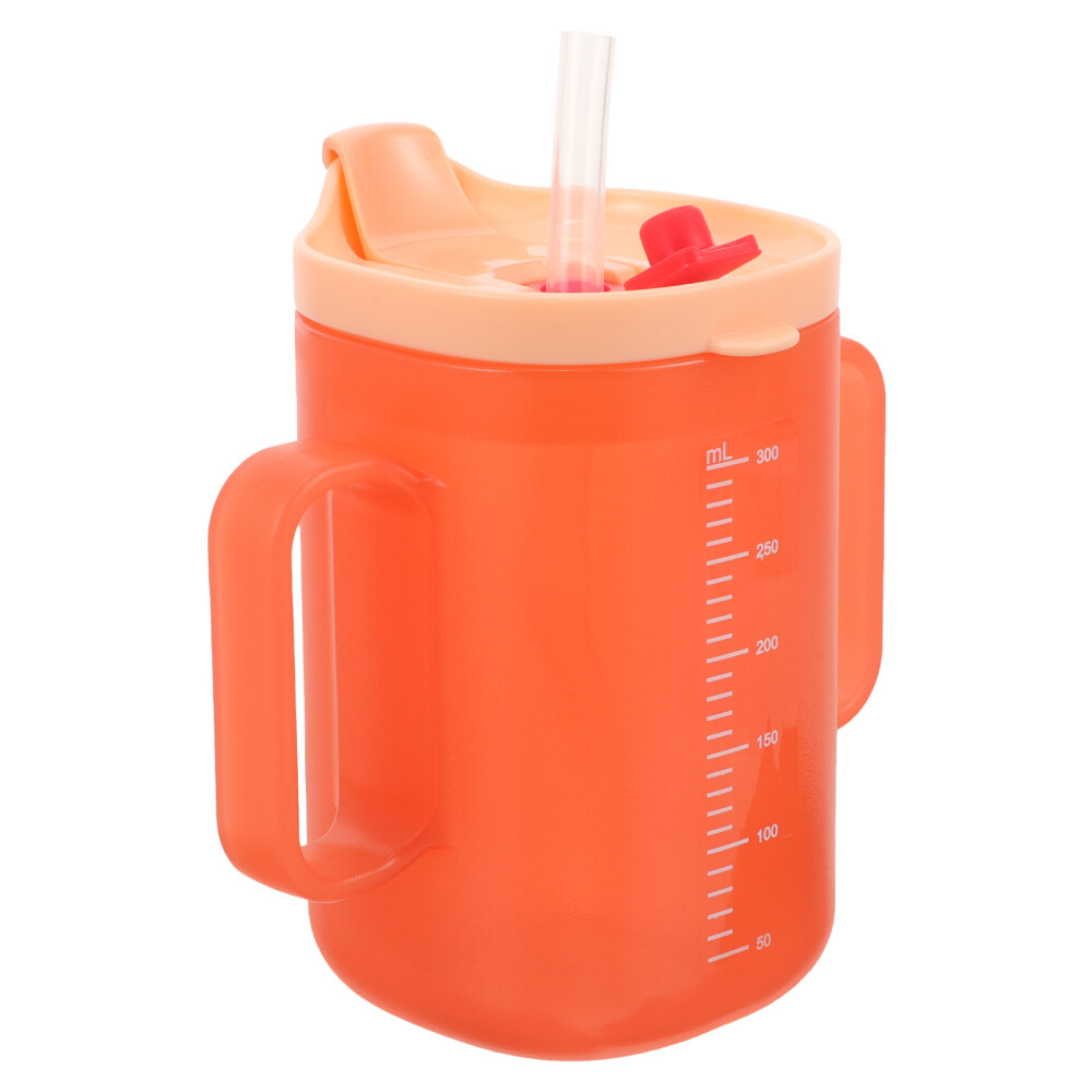 Kids Straw Cup Dysphagia Mug Handicap Cups Sip Toddler Antispill