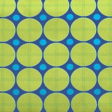 FREE SPIRIT "SUMMERSAULT" HOME DECO PING PONG Midnight by the 1/2 yard