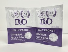 DUO-A Box Pack of 50 Jelly Spa Bath Pedicure Set - Lavender