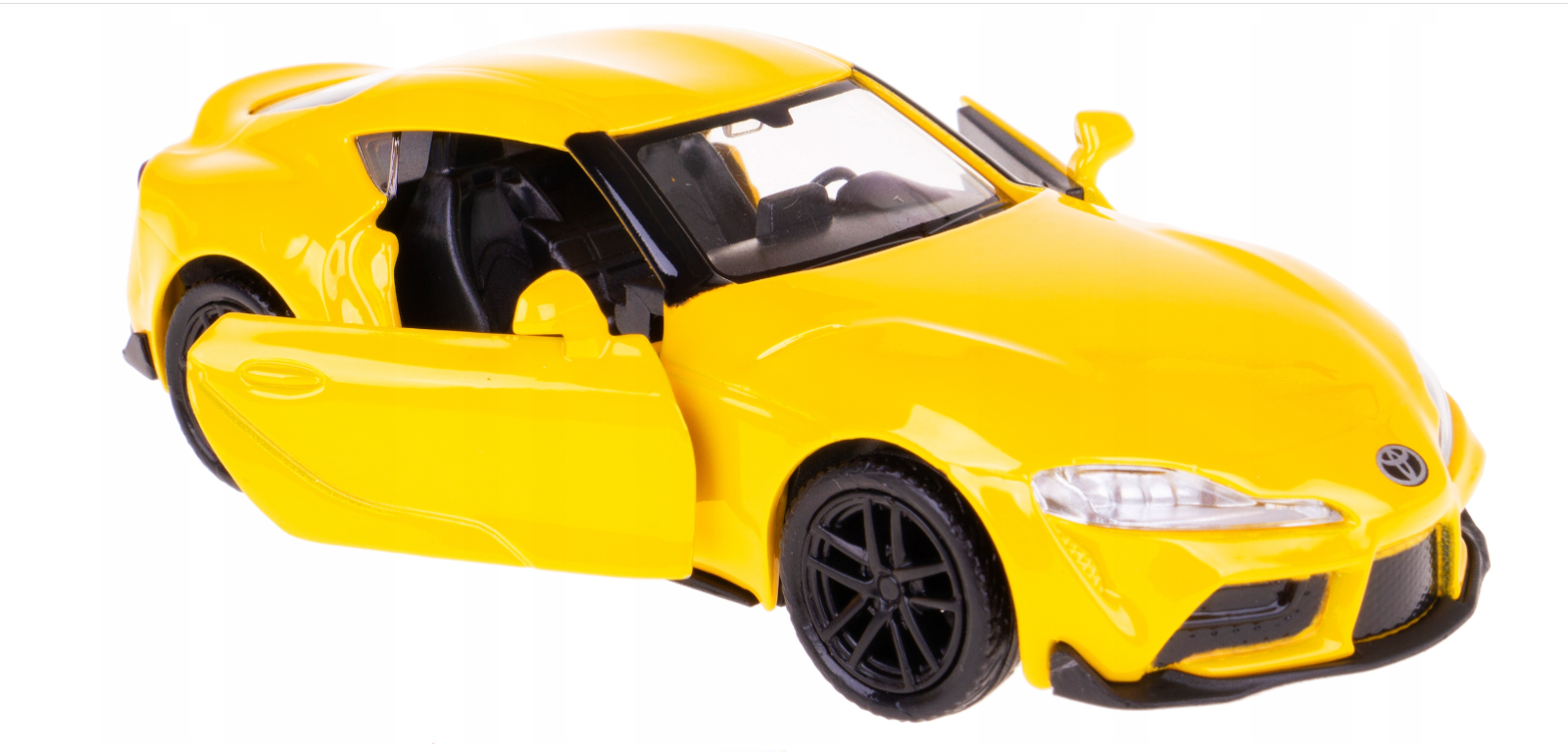 2020 Toyota Supra Japanese Car Model Diecast Toy RMZ City Yellow 1:34-1:39