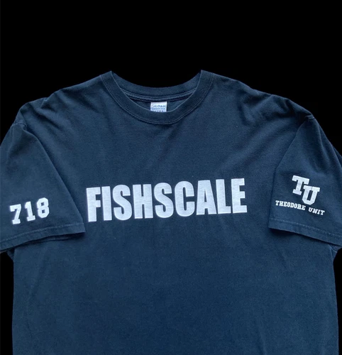 Ghostface Killah Fish Scale Album Promo Tee WU 2000s vintage concert t-shirt, vintage, single stitch, B+ condition