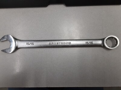 Armstrong Tools 30-130   15/16-in Combination Wrench   12 Point   Made in USA