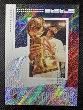 2019-20 Panini Status Basketball Dwyane Wade Trophy Club Insert #1 Miami Heat