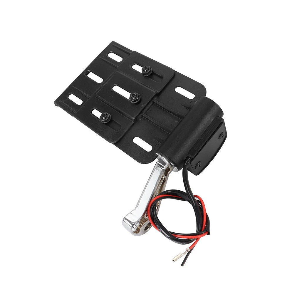 Soporte de matrícula de montaje lateral con luz LED para Harley Sportster 883 1200 48 Foto 2 de 4
