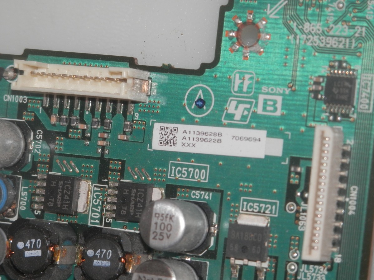 Sony A 1107 289 A (1 865 223 13) B Board for KLV S19A10 Sony A 1107 289 A (1 865 223 13) B Board for KLV S19A10