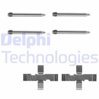 Delphi LX0095 ZubehöRsatz, Scheibenbremsbelag FüR Ford KIA Opel