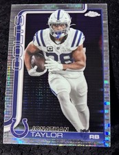 2025 Topps Chrome - Jonathan Taylor (#130) - Pulsar Refractor - Colts