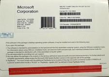 Microsoft Windows 10 Pro 64 bit dvd key , new , sealed pk