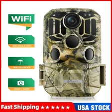 Campark WiFi 1296P Trail Camera 24MP Wildlife Hunting Game Camera Night Vision