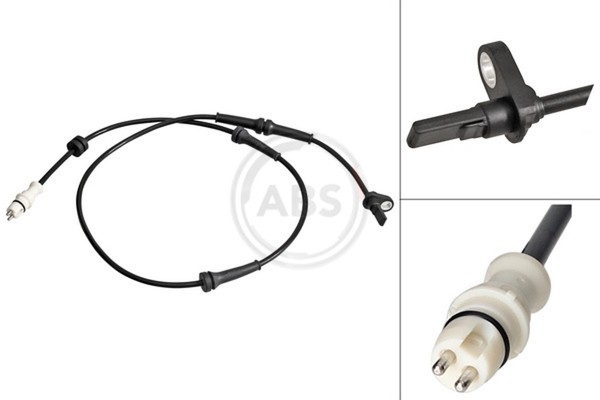 ABS Sensor Raddrehzahl A.B.S. 31611 FüR Siena Fiat 178CXS1AAI 178BYA1AAT-image