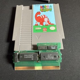Color a Dinosaur NES game Great Condition Cart Nintendo