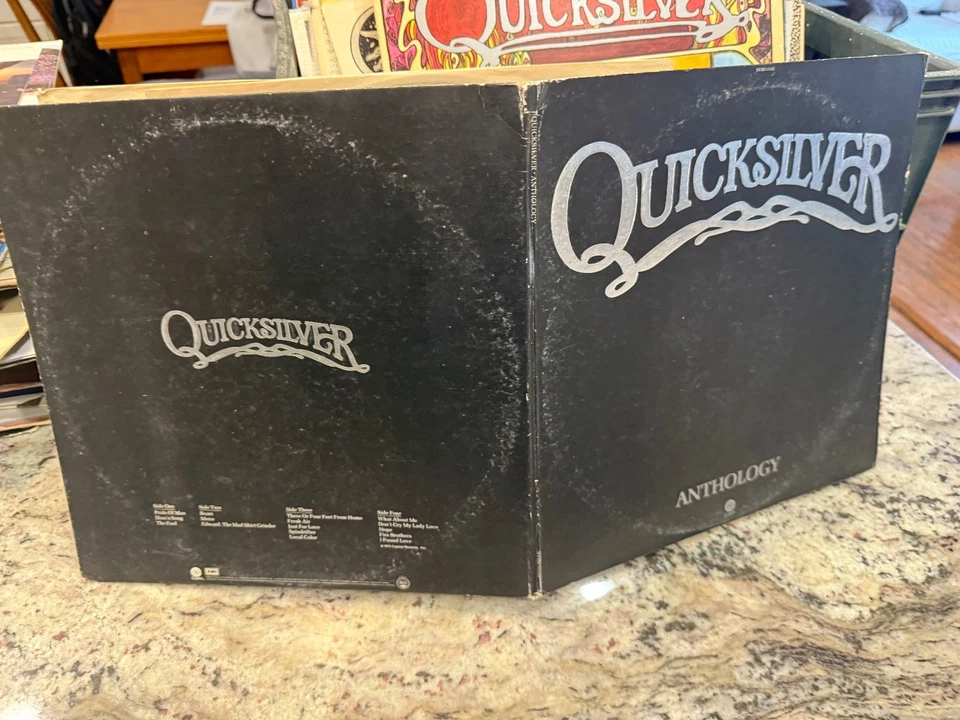 QUICKSILVER MESSENGER SERVICE 5X VINYL LP LOT S/T HAPPY TRAILS ANTHOLOGY ETC - Image 2 of 4