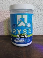 RYSE; Loaded Pre; Sour Punch Blue Raz; Dietary Supplement; Exp. 7/27; NEW/SEALED