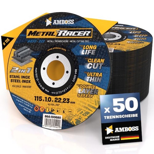 50x Amboss Metal Racer Trennscheibe | Ø115 mm - 1 mm - 22.23 mm | - Bild 1 von 8