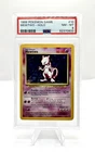 PSA 8 Pokemon Base Set Unlimited Holo Mewtwo 10/102 NM/MINT Condition.