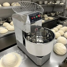 Commercial Dough Mixer Machine 50L Food Mixer Stainless Steel Stand Mixer Dual R