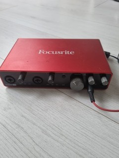 Focusrite Scarlett 8i6 USB Audio Interface 8 Ch 24 bit/192kHz 48V Cables