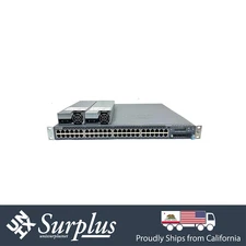 48 Port 1Gb RJ45 Juniper Networks EX4300-48T Switch 2x PSU w/Ears| 4x 40Gb QSFP+
