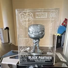 Funko Pop! Die-Cast Black Panther Marvel #06 Funko Exclusive Chase Figure