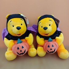 Disney Winnie the Pooh Plush Devil Halloween 2002 27cm/10.62" set of 2 Disney