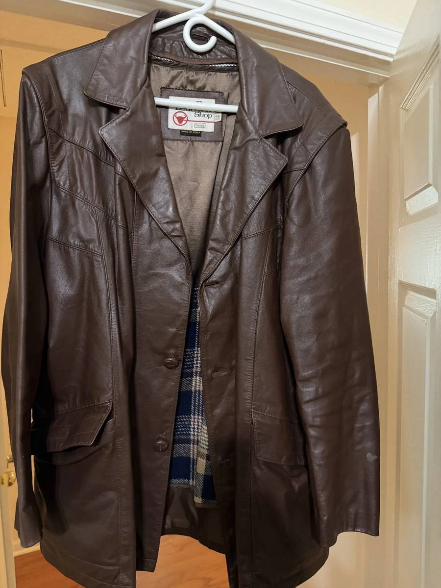 Sears Leather Outer Shell Coats for Men for Sale | Shop New & Used