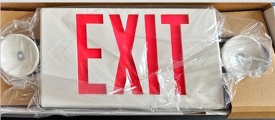 LED Exit and Emergency Light - Cooper Lighting Solutions Sure-Lites LPXC25