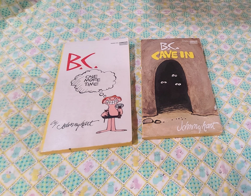 Vintage Lot of 5 Johnny Hart BC Paperback Comic Books - Image 3 of 4